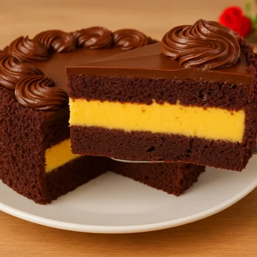 Belgická čokoládová torta