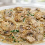 Blesková hubová omáčka