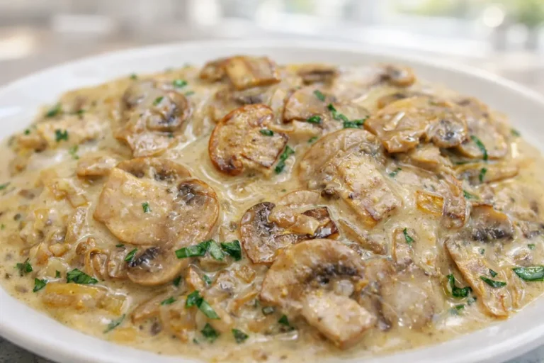 Blesková hubová omáčka