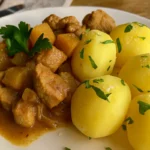 Bravčové kocky s kalerábom