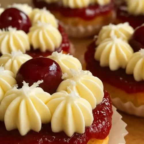 Čerešňové cupcakes