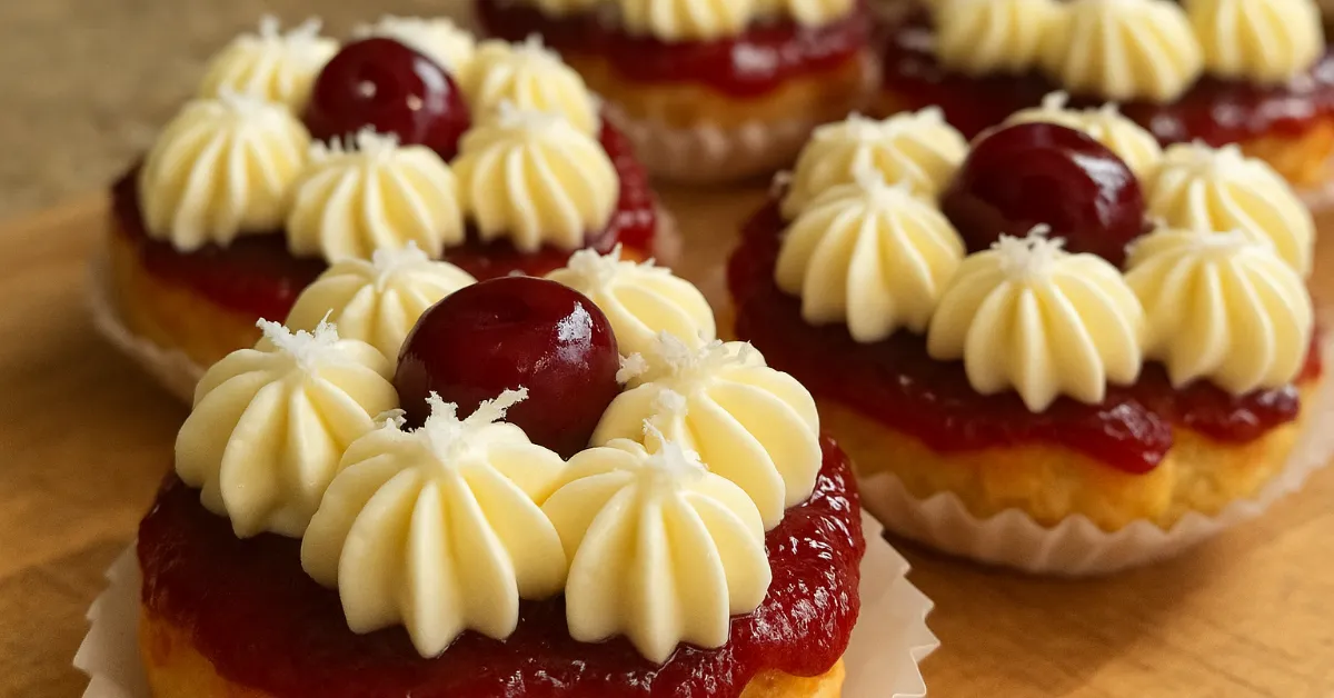 Čerešňové cupcakes