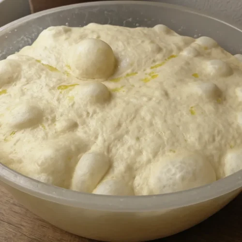 Cesto na pizzu bez miesenia