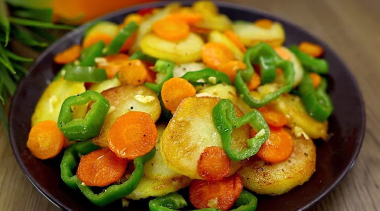 Chutné zemiaky so zeleninou