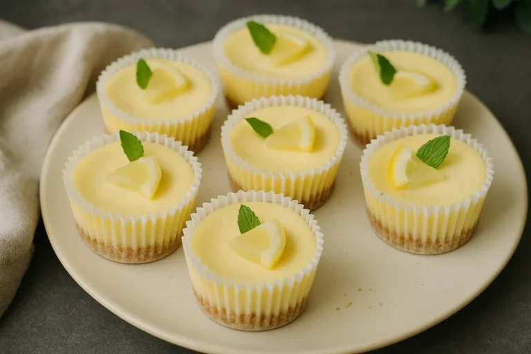 Citrónové košíčky s mascarpone