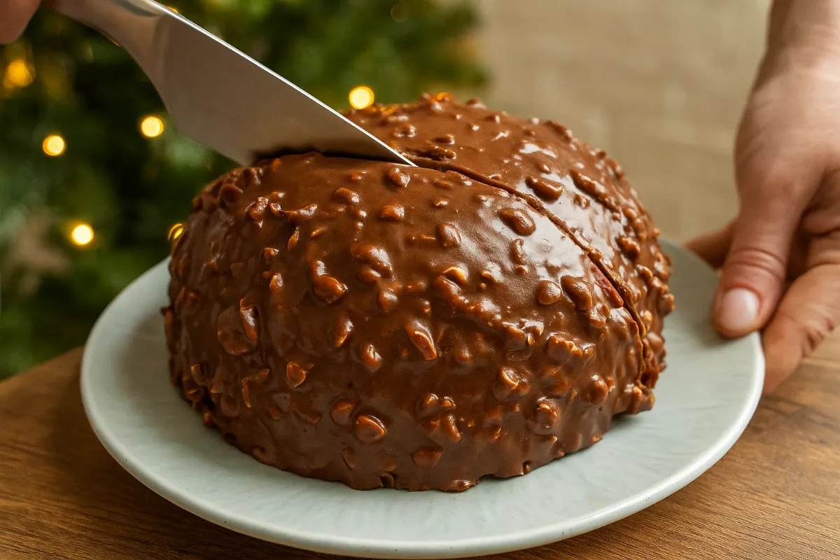 Čokoládová arašidová torta