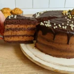 Čokoládová torta s pudingovým krémom