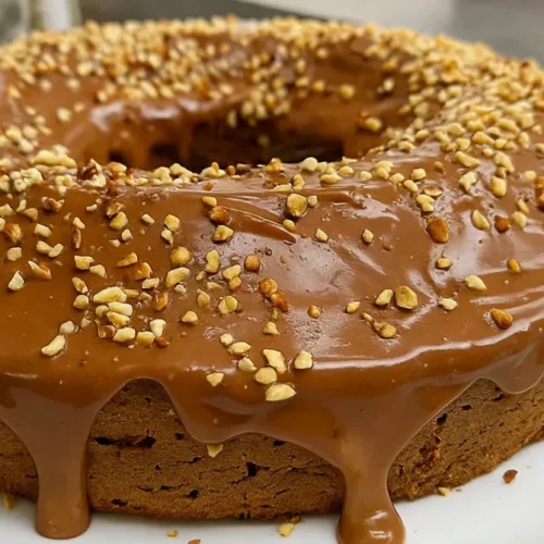 Čokoládovo-orechový koláč