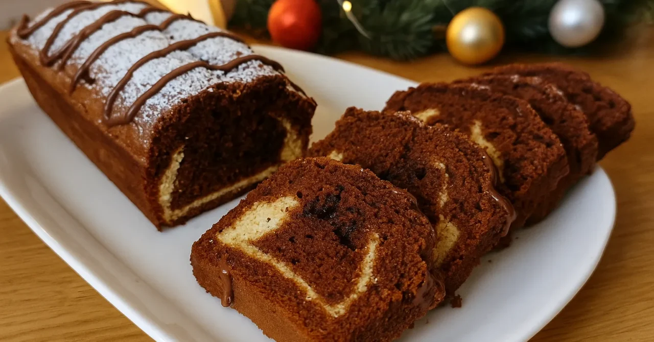 Čokoládový chlebíček s kokosom