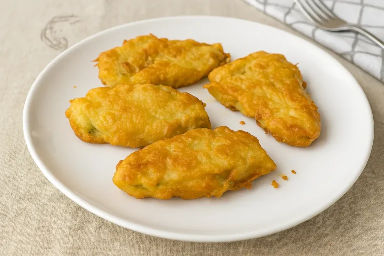 Cuketa v kefírovom cestíčku na tanieri.