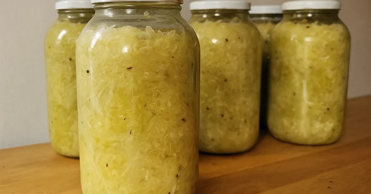 Domáca kyslá kapusta