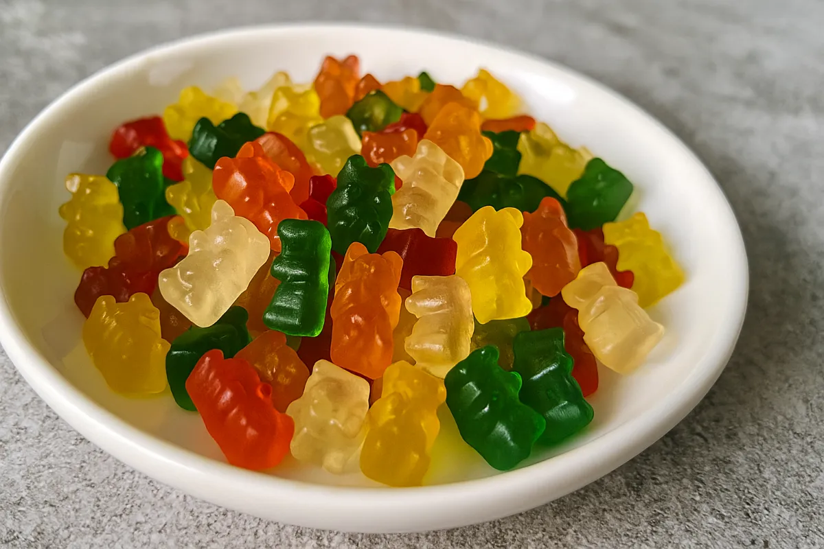 Domáce gumové medvedíky