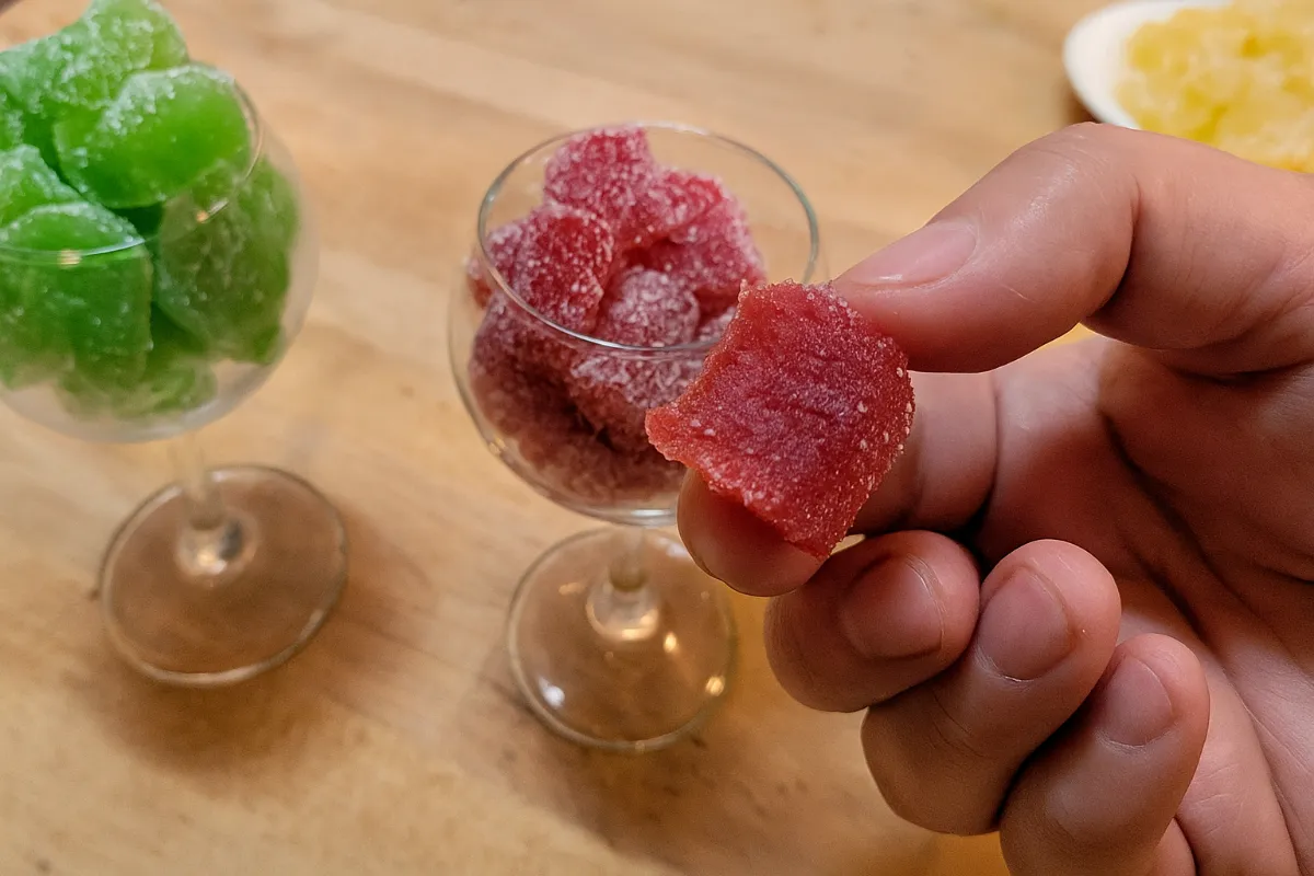 Domáce želé cukríky