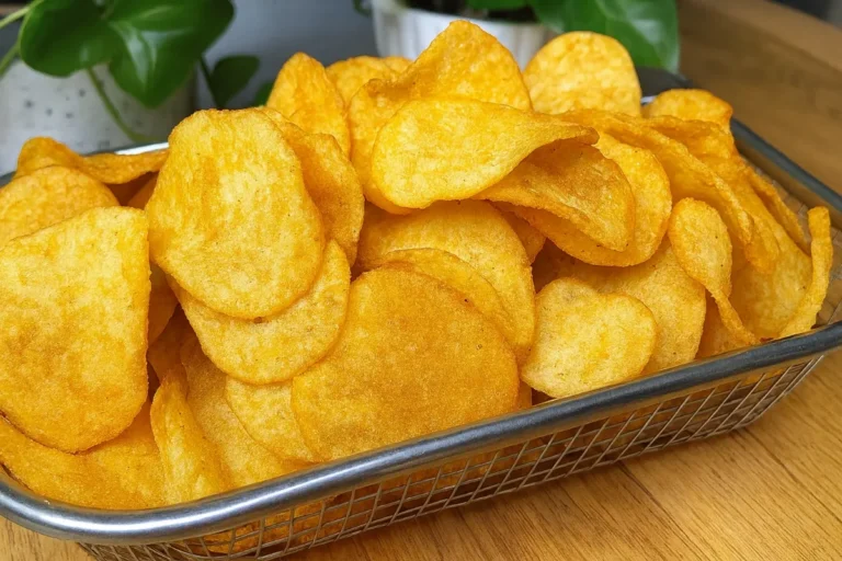 Domáce zemiakové čipsy