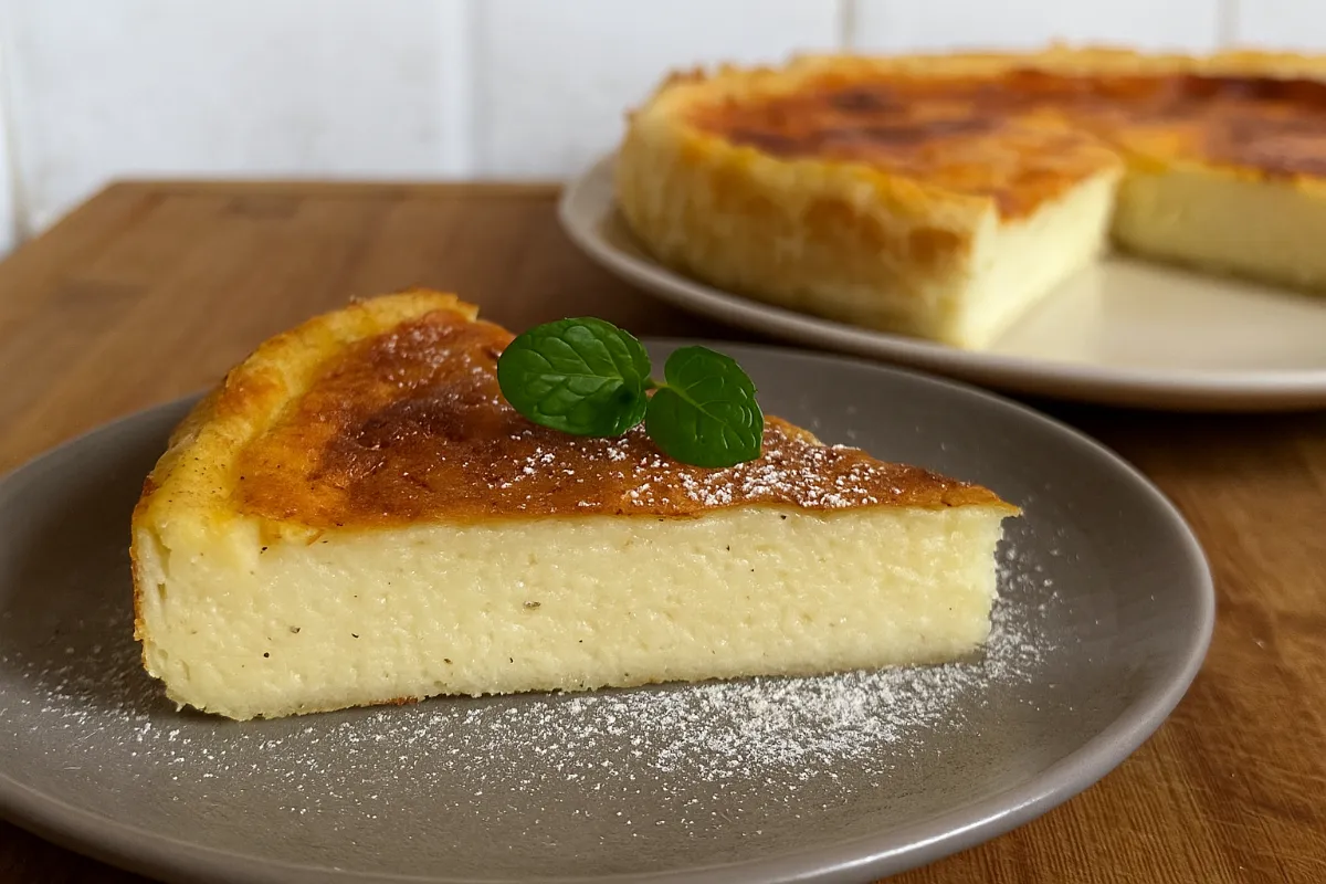 Grécky mliečny koláč Galatopita