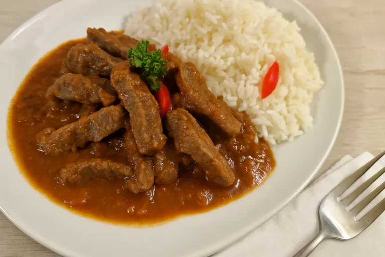 Hovädzí tokáň na víne