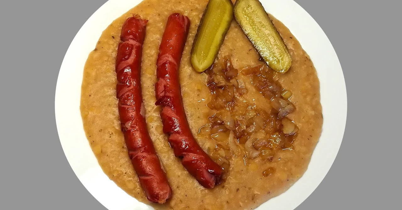 Hrachová kaša bez mixovania