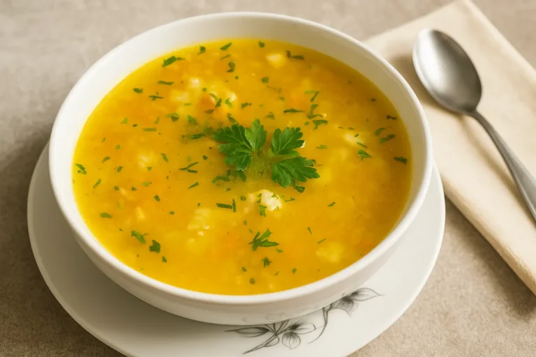 Hustá hrachová polievka