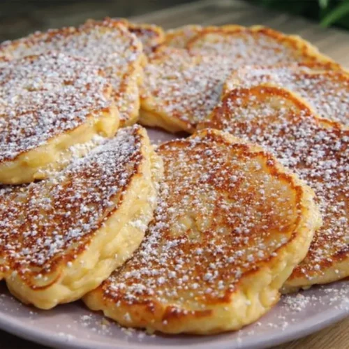 Jablkové lievance bez kysnutia