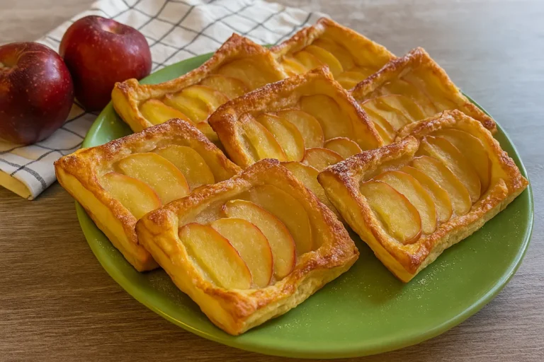 Jablkové taštičky z lístkového cesta