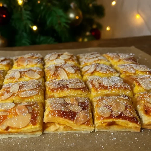 Jablkové vankúšiky z lístkového cesta