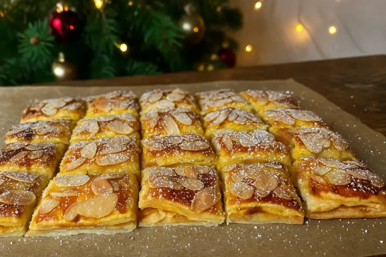 Jablkové vankúšiky z lístkového cesta