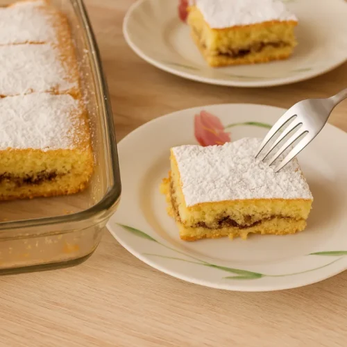 Jablkový koláč so sušienkami