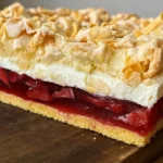 Jahodové obláčikové rezy