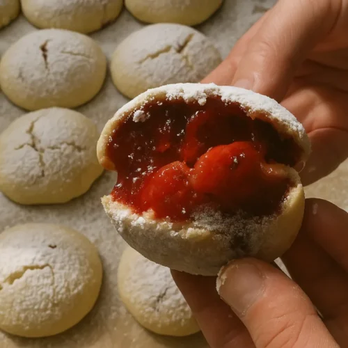 Jednoduché džemové koláčiky