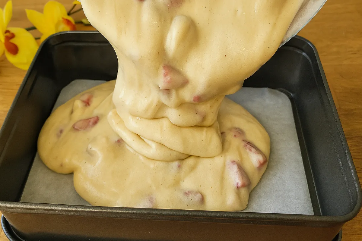 Jednoduchý jogurtový koláč