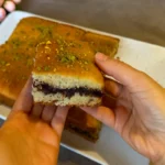 Jednoduchý koláč s kokosovou plnkou