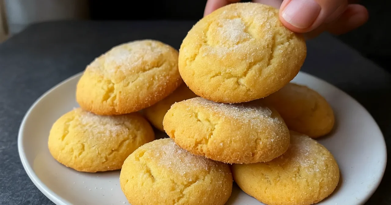 Jogurtové sušienky bez masla s vanilkou