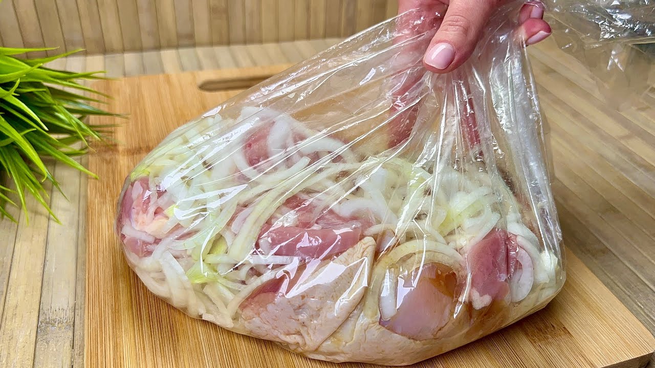 Kuracie stehná na cibuľke