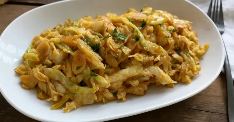 Kapustový šalát s cesnakom