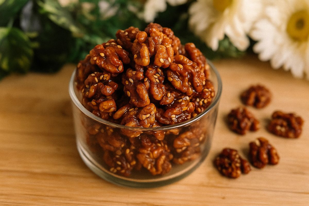 Karamelizované orechy