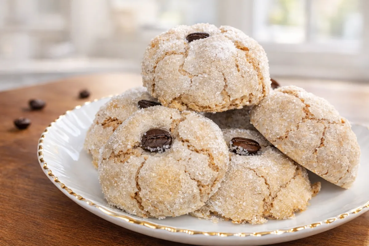 Kávové sušienky bez múky