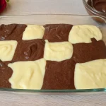 Kefírový mramorový koláč