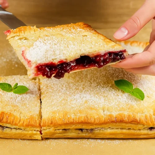 Koláč z lístkového cesta