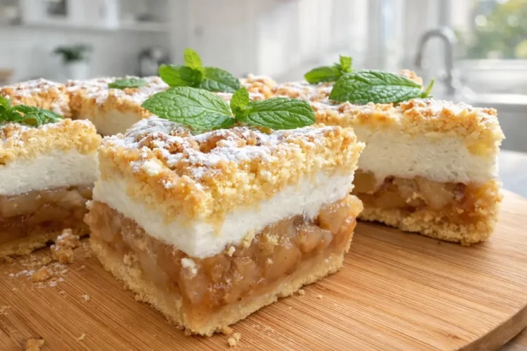 Kráľovský jablčník s jogurtom