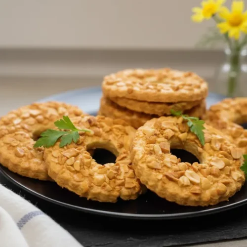 Krehké arašidové kolieska