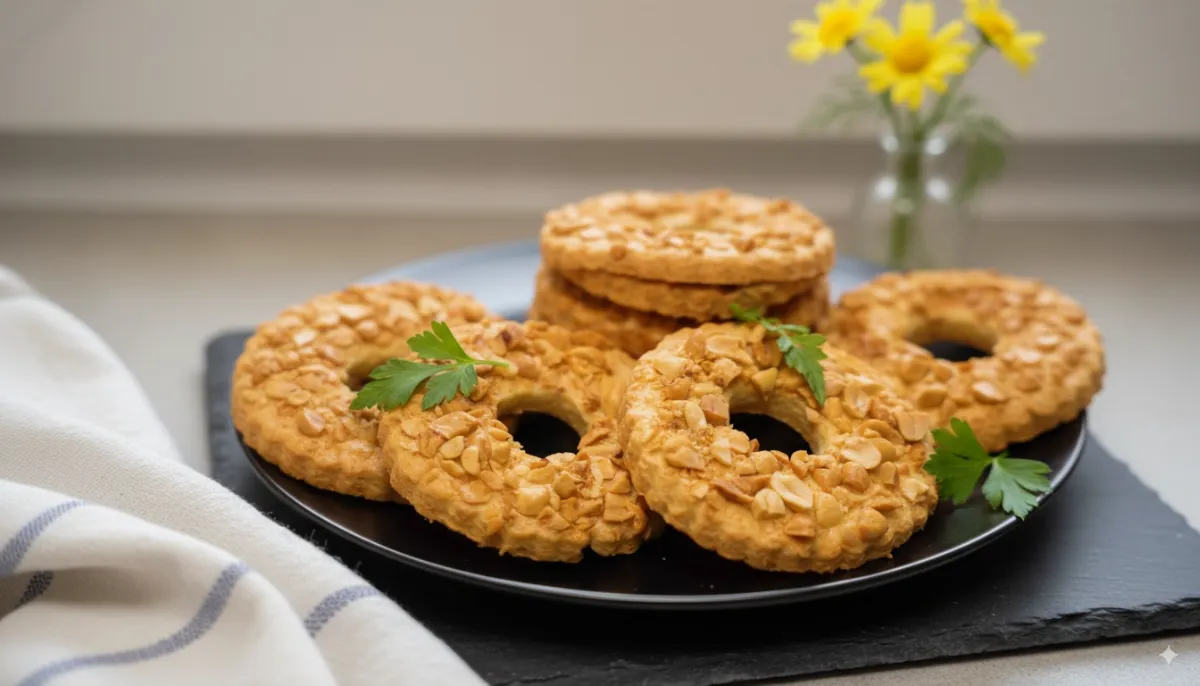 Krehké arašidové kolieska