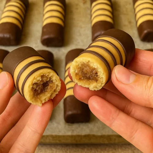 Krehké mandľové koláčiky