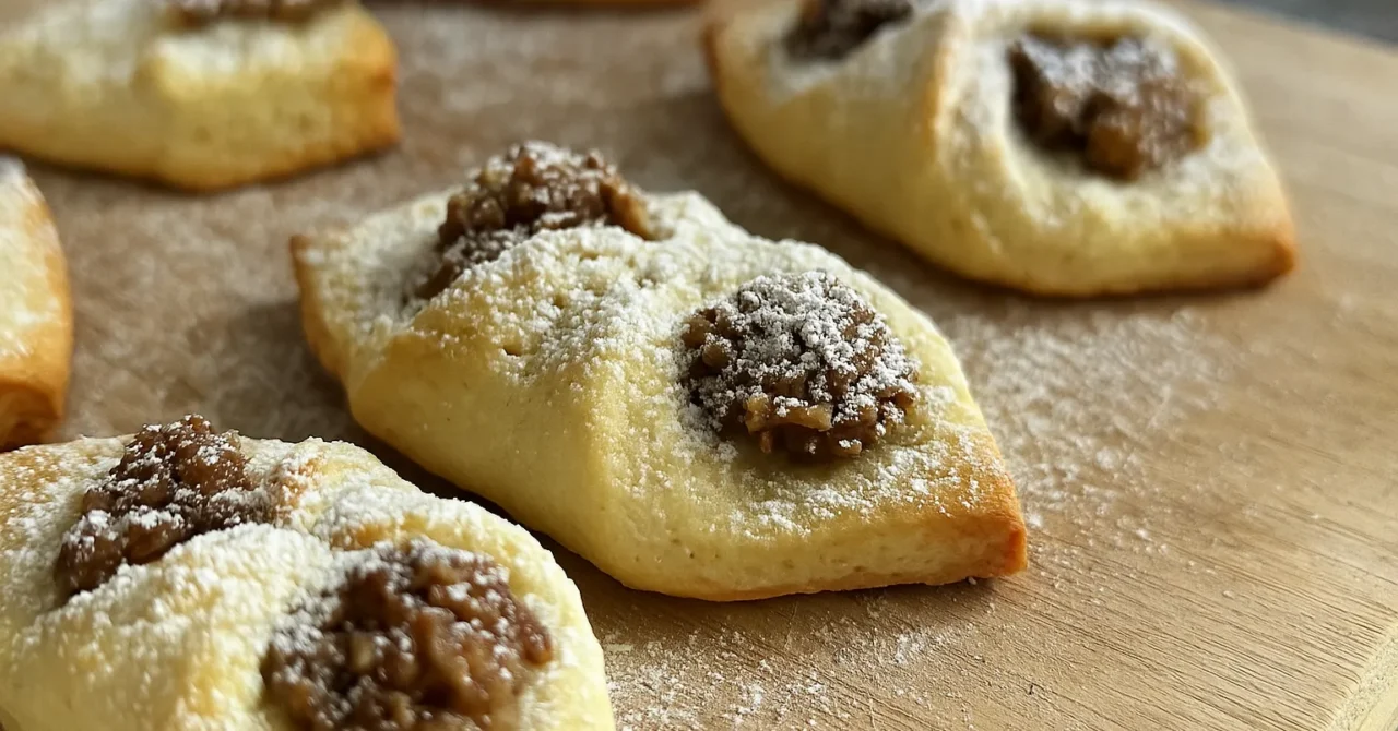 Krehké orechové koláčiky