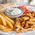 Kurací gyros na panvici