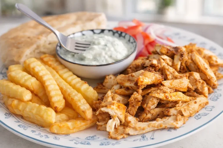 Kurací gyros na panvici