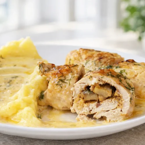 Kuracie mešce na horčici