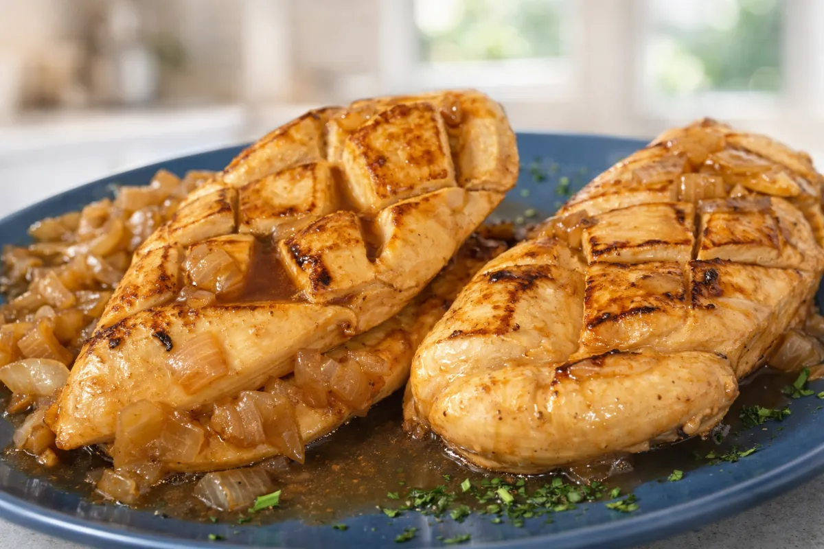 Kuracie prsia na mede