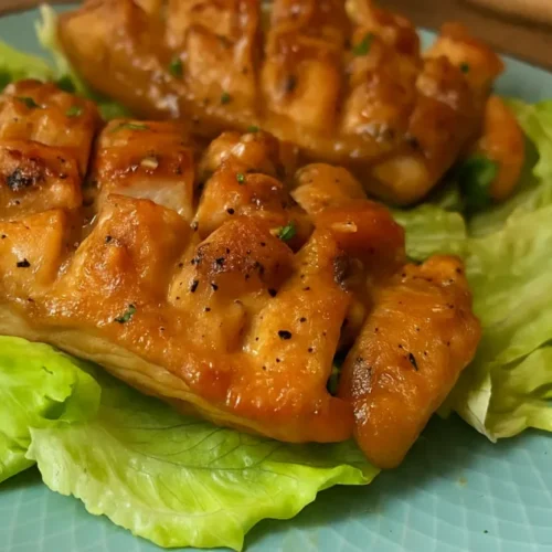 Kuracie prsia na medovo-sójovej omáčke