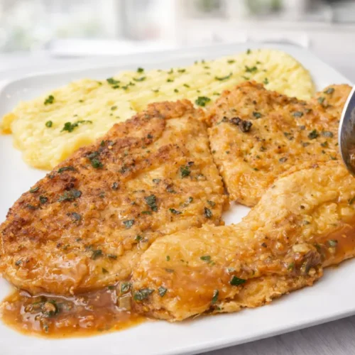 Kuracie prsia v cibuľovo-cesnakovej omáčke