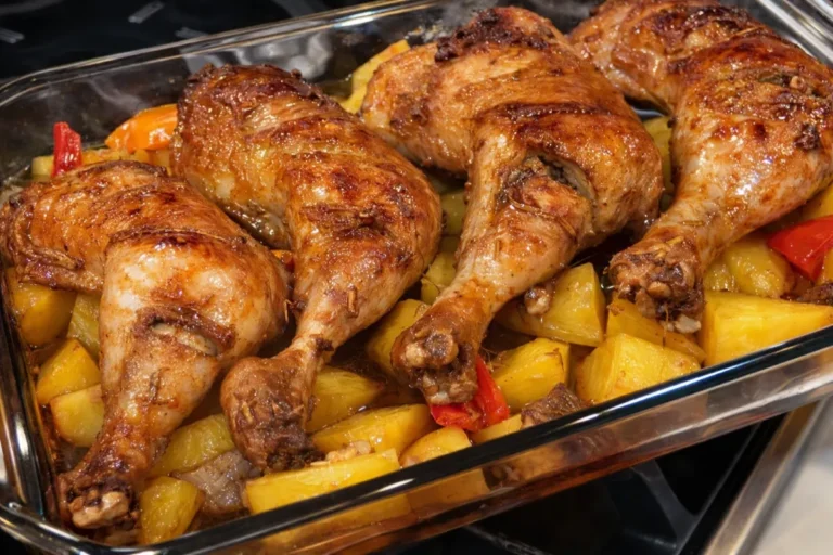 Kuracie stehná na zemiakoch